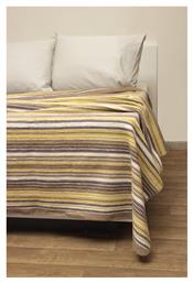 Riana Κουβέρτα Πικέ Μονή 160x220εκ. Beige Viopros