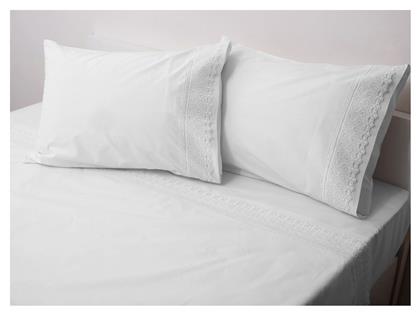 Σετ Νυφικά Σεντόνια Υπέρδιπλα 4τμχ 240x265cm Viopros