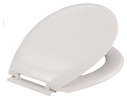 Relax Καπάκι Λεκάνης από Βακελίτη 42.3-43.4x36.5cm Λευκό Viospiral