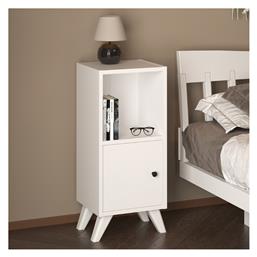 Vira Ξύλινο Λευκό 34x30x78cm GP041-0090,1 - Megapap