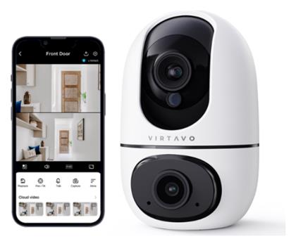EggSentry IP Dual Κάμερα Wi-Fi Full HD 1080p Virtavo