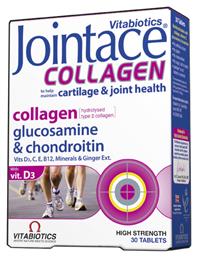 Jointace Collagen Συμπλήρωμα για την Υγεία των Αρθρώσεων 30 ταμπλέτες Vitabiotics