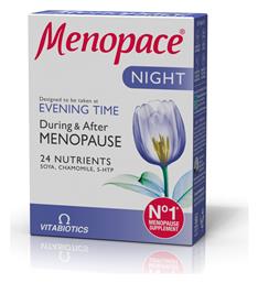 Menopace Night Evening Time 30 ταμπλέτες Vitabiotics