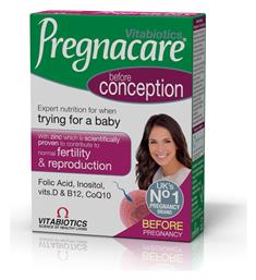 Pregnacare Before Conception 30 κάψουλες Vitabiotics