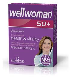 Wellwoman 50+ 30 ταμπλέτες Vitabiotics