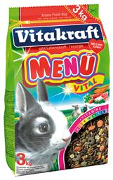 Λιχουδιά για Κουνέλι Menu Vital 3kg Vitakraft