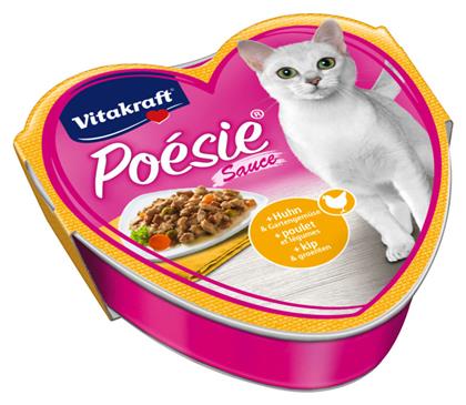 Poesie Sauce Κοτόπουλο / Λαχανικά 85gr Vitakraft