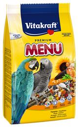 Premium Menu με Μέλι για Μεγάλους Παπαγάλους 1kg Vitakraft