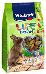 Τροφή για Κουνέλι Life Dream High Premium 600gr Vitakraft