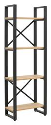 Βιβλιοθήκες Crimson 2τμχ 50x22x150εκ. Pakketo