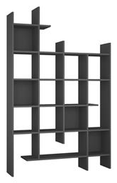Βιβλιοθήκες Manco 2τμχ 122x25.5x188εκ. Ανθρακί - Pakketo