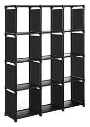 Βιβλιοθήκη 105x30x140εκ. Black - Songmics