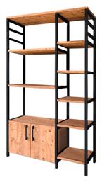 Βιβλιοθήκη Benito 83.6x30.2x140.7εκ. Φυσικό / Oξιά - Megapap