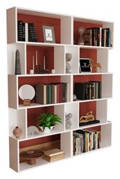 Βιβλιοθήκη Booky 120x20x175εκ. Pakketo