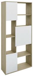Βιβλιοθήκη Box Λευκή 80x29.5x180cm - Liberta
