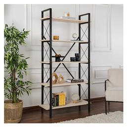 Βιβλιοθήκη Elysian 90x33.5x180εκ. Megapap