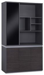 Βιβλιοθήκη Καφέ 120x40x200cm - HomeMarkt