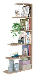 Βιβλιοθήκη Mini Tars 65x22x146εκ. HomeMarkt