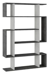 Βιβλιοθήκη Mito 108.5x25.5x161εκ. Γκρι - Pakketo