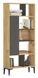 Βιβλιοθήκη Neville 72x25x163.3εκ. Pakketo