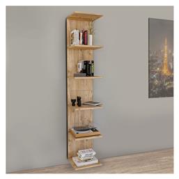 Βιβλιοθήκη Ogden Pine / Oak 34.5x30x180εκ. Megapap