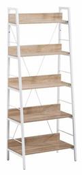 Βιβλιοθήκη One Step Up 60x35x149εκ. Sonoma / Λευκό - Liberta