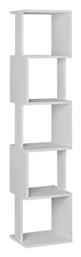 Βιβλιοθήκη Piri 35x30x161εκ. Λευκό - Pakketo