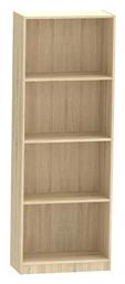 Βιβλιοθήκη Presley 60x30x167εκ. Μπεζ - Pakketo