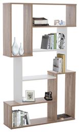 Βιβλιοθήκη Shay 85x22x140εκ. Λευκό - HomeMarkt