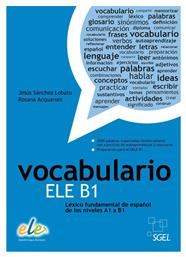 VOCABULARIO ELE B1 - SGEL Ele