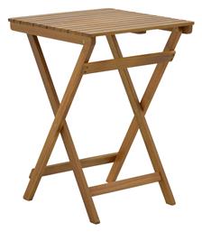 Βοηθητικό Lazio Πτυσσόμενο 50x50x70εκ. Φυσικό ξύλο ακακίας - Pakketo