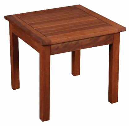 Βοηθητικό Lugano 45x45x45εκ. Καφέ - Woodwell