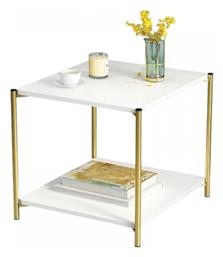 Βοηθητικό Τραπεζάκι 40x40x43cm Λευκό - Tradesor