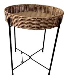 Βοηθητικό Τραπεζάκι 42x42x48cm Μπεζ - Espiel