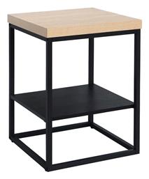Βοηθητικό Τραπεζάκι Ale Μ45xΠ45xΥ60εκ. Sonoma / Μαύρο - Liberta