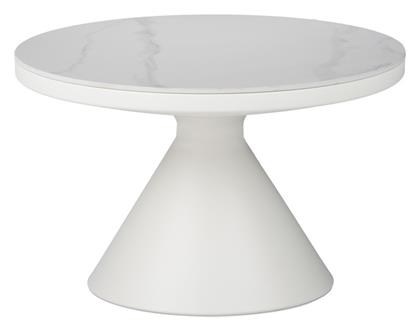 Βοηθητικό Τραπεζάκι Coozlin 70x70x40cm Λευκό - Inart