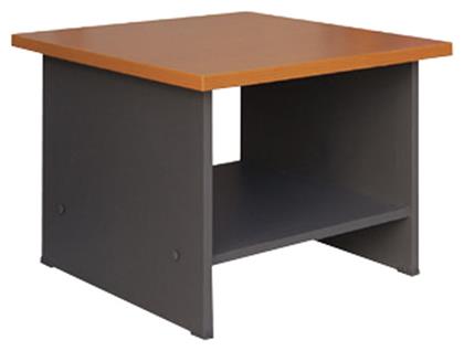 Βοηθητικό Τραπεζάκι Dark 60x60x45cm Dark Grey / Cherry - Woodwell