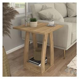 Βοηθητικό Τραπεζάκι Deros 45x45x56cm Sepet Oak - Megapap