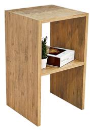 Βοηθητικό Τραπεζάκι Leofric 30x30x60cm Φυσικό - Pakketo από το EasyU