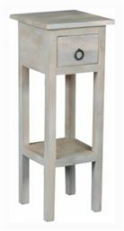 Βοηθητικό Τραπεζάκι Maison Classic Stand Μ25xΠ25xΥ65εκ. Woodwell