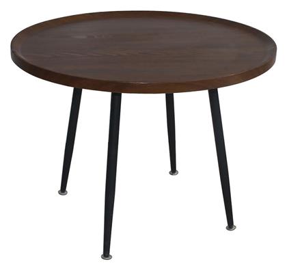 Βοηθητικό Τραπεζάκι Matrix Μ70xΠ70xΥ52εκ. Καφέ - Woodwell