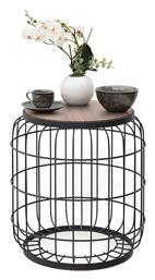 Βοηθητικό Τραπεζάκι Muller 35x35x47cm - Megapap