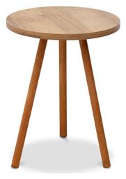 Βοηθητικό Τραπεζάκι Roma Μ33.5xΠ33.5xΥ46εκ. Pine Oak - Megapap