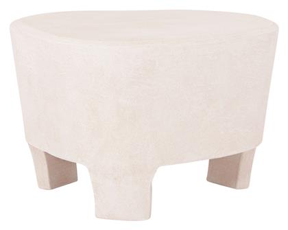 Βοηθητικό Τραπεζάκι Santorini Μ54xΠ61xΥ40εκ. Υπολευκό - HomeMarkt