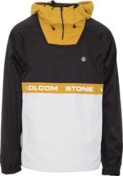 Volcom Ανδρικό Μπουφάν για Χειμώνα Black / White από το Zakcret Sports