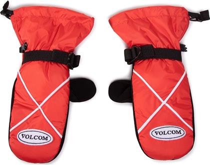 Volcom X-Mitt Mittens Ανδρικά Γάντια Σκι & Snowboard Κόκκινα