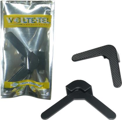 Volte-Tel Clip Γωνιακό Velcro Συγκράτησης Αξεσουάρ Θήκης για Tablet