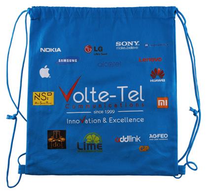 Volte-Tel Unisex Αθλητική Τσάντα Πλάτης για το Γυμναστήριο Μπλε - Volte Tel