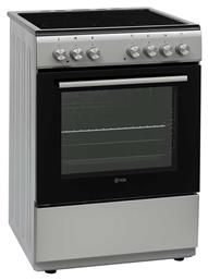 Ελεύθερη με Κεραμικές Εστίες Inox CHT 6105 S Vox Electronics