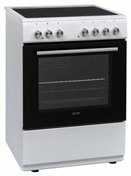 Ελεύθερη με Κεραμικές Εστίες Λευκή CHT 6000 W Vox Electronics